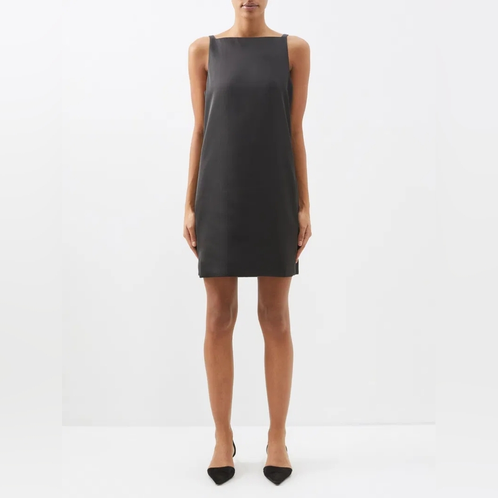 NWOT PROENZA SCHOULER White Label Satin Sleeveless Mini Dress Size M Org $450